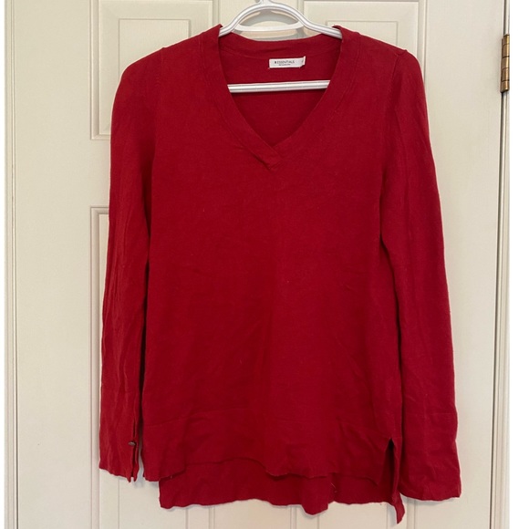 Red Long Sleeve Tee-Shirt - Picture 1 of 2